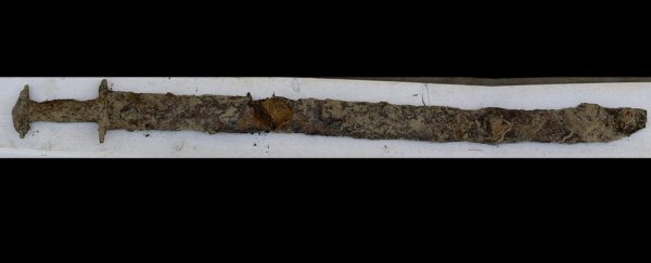 An 8-year-old girl has pulled a pre-Viking sword from a lake in Sweden