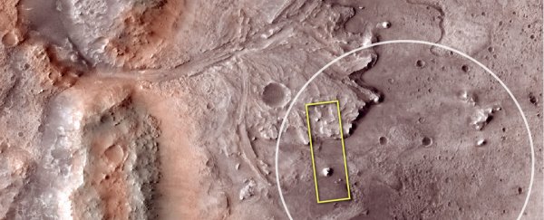 NASA is going to launch the next Mars rover to look for signs of life in a crater