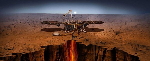 NASA's InSight probe has sent back its first photos from Mars