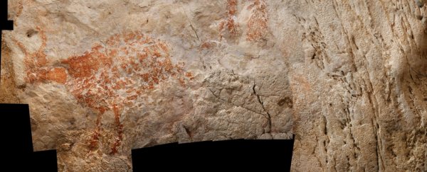 A discovery in a Borneo cave just crushed the record for the oldest known figurative art
