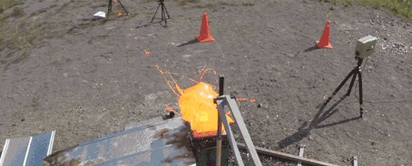 Scientists made a bunch of lava and exploded it, because their jobs are awesome