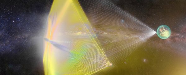 Scientists are creating a laser so powerful it could get a probe to Mars in days
