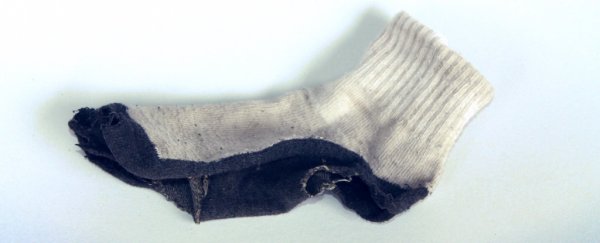 A man in China hospitalised after sniffing his own socks every day