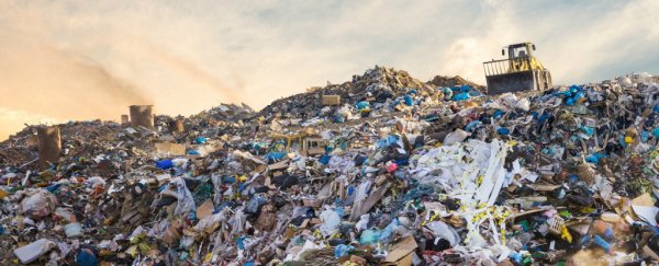 There's a trash crisis in the US happening right now
