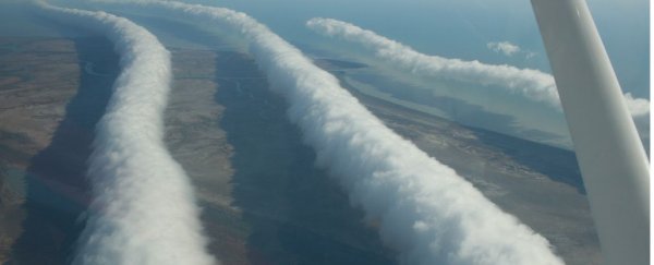 Australian skies are home to an extremely rare, wormhole-like cloud formation