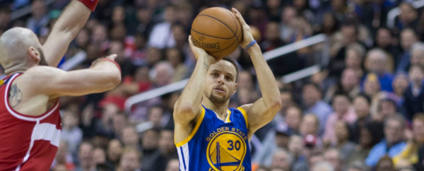 Stephen Curry thinks the US never landed on the Moon