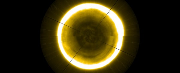 Here's something you've never seen before: the Sun's north pole
