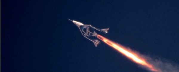 Virgin Galactic just made history by reaching space, with humans on board