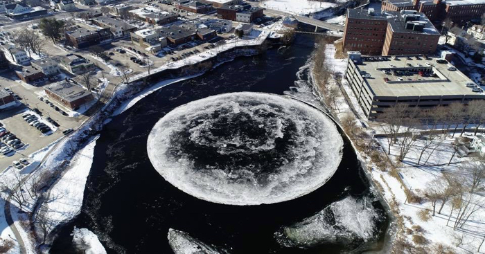 ice disc maine alien landmark 1