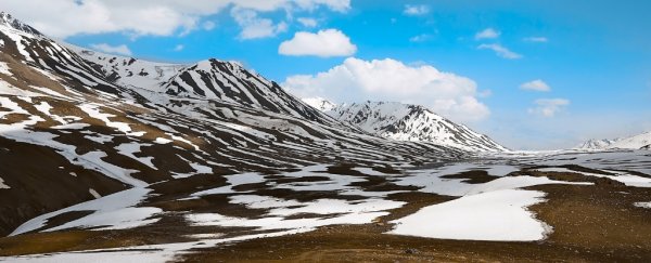 Arctic landscapes hidden for more than 40,000 years are starting to emerge
