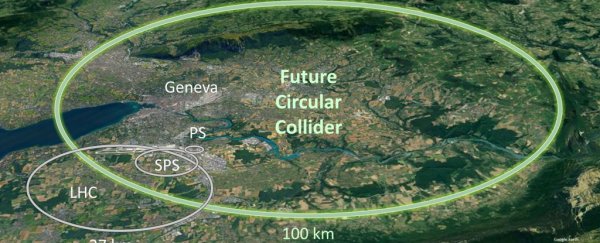CERN just revealed plans for a new particle accelerator, and it's monstrously huge