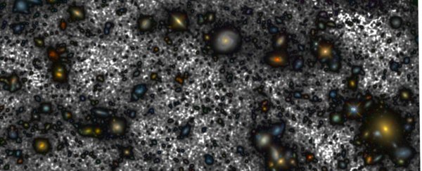 Astronomers have made a breathtaking image staring deeper into space than ever before