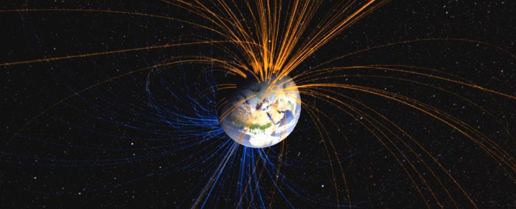 Život vzkvétal, když se magnetické pole Země před 590 miliony let téměř zhroutilo