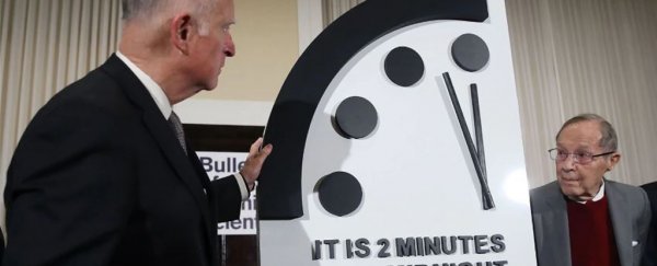It's 2 Minutes Left Until Apocalypse, According to the Doomsday Clock... For Now