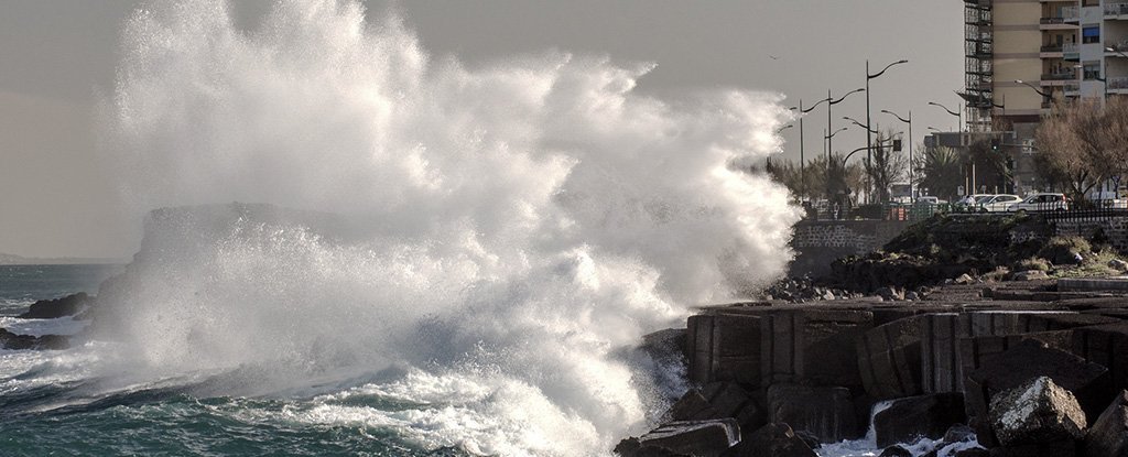 Ocean waves are officially getting stronger as water temperatures rise each year