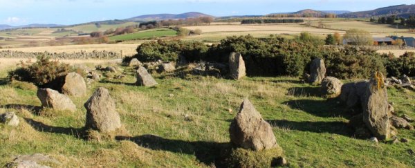 This 'ancient' stone circle in Scotland has turned out to be... Not ancient at all