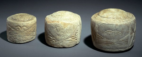 These intricately carved drums may hold a geometric secret from the time of Stonehenge