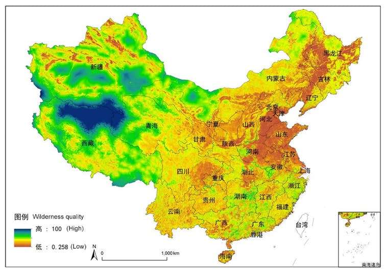 China's wilderness. (International Journal of Wilderness)