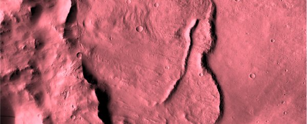 We just got the first geological evidence of a planet-wide groundwater system on Mars