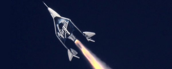 Virgin Galactic just successfully launched its first passenger past the edge of space