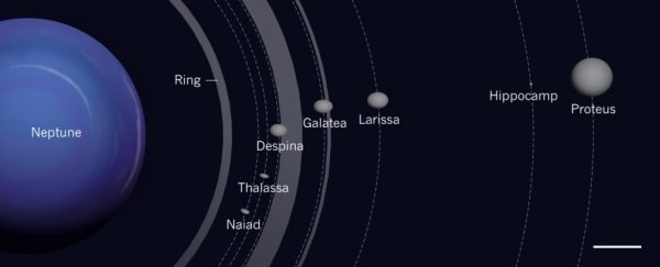 Astronomers have discovered an incredibly small object orbiting Neptune