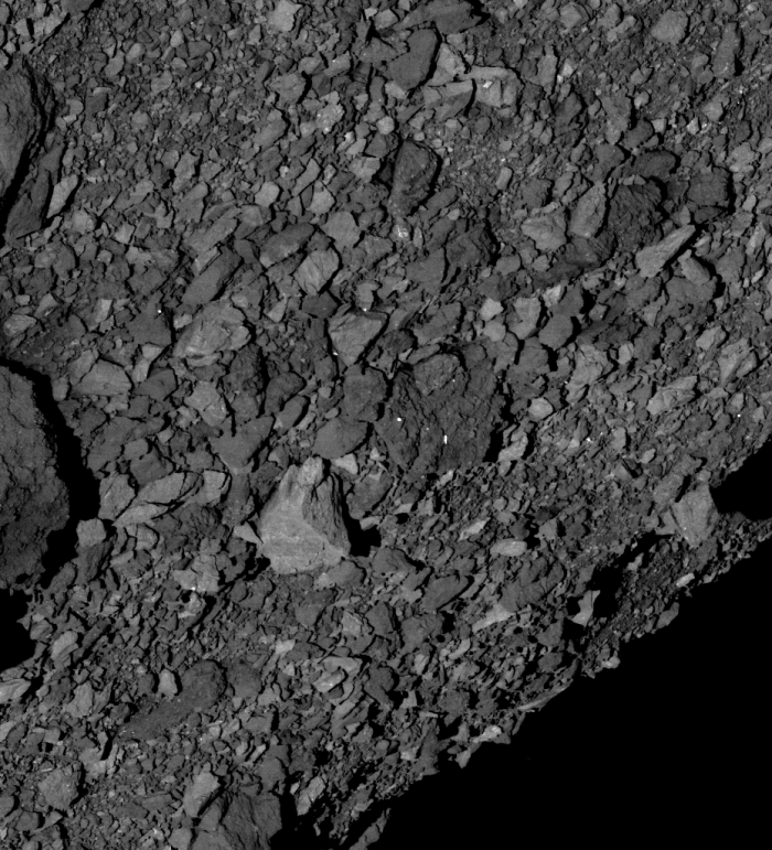 bennu boulders