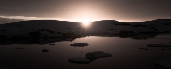 An Antarctic ice shelf is being shaken by thousands of 'ice quakes', but only at night