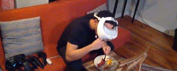 This guy spent an entire week in a VR headset. Here's how it went down