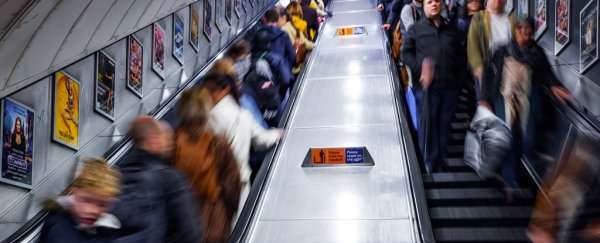 Is it more efficient to stand or walk on an escalator? This scientist has the answer