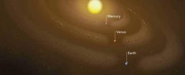 Astronomers have detected an 'impossible' dust ring at the heart of our Solar System