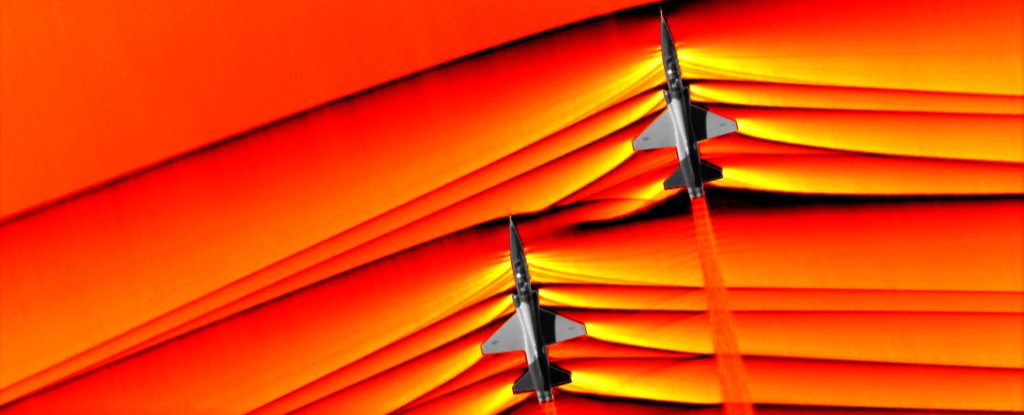 For the first time ever, NASA captures images of supersonic shockwaves merging in air