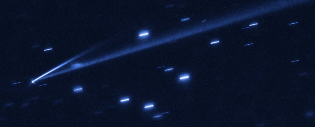 Astronomers just witnessed a rare asteroid destroy itself