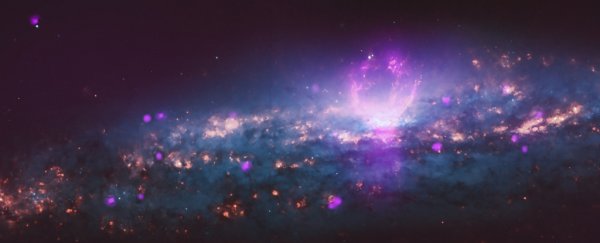 Astronomers have found 'superbubbles' producing shock waves in another galaxy