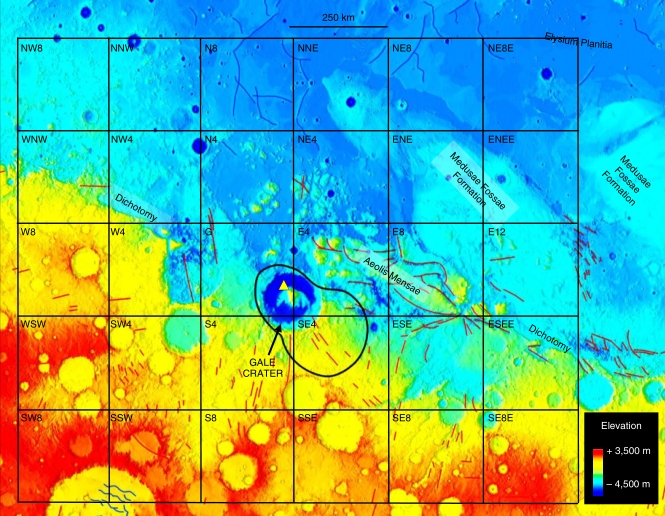 gale crater pfs