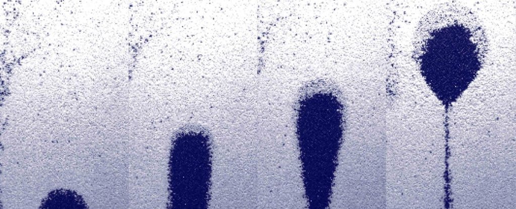 For the first time, engineers found sand bubbles that act surprisingly like liquid