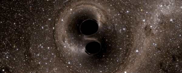 An astrophysicist just calculated the insanely complex waveform of two colliding black holes