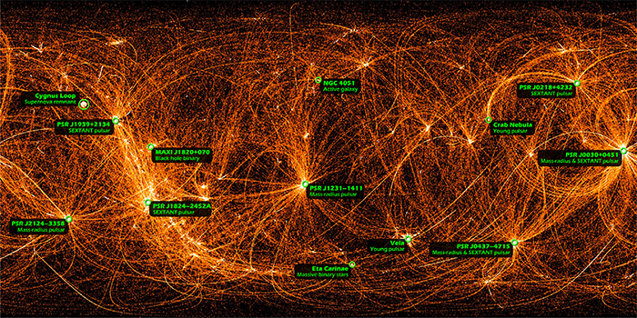 nicer x Ray map with tags