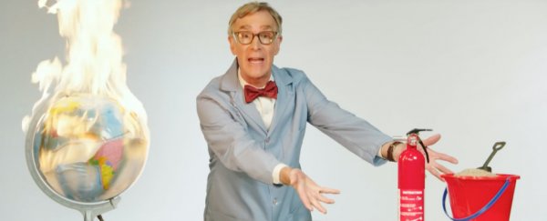Bill Nye shocks audiences by saying it like it is: "the planet's on f***ing fire"