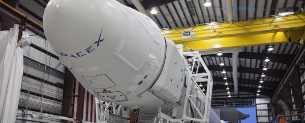 Elon Musk just showed off 60 of the first 'internet-changing' SpaceX satellites