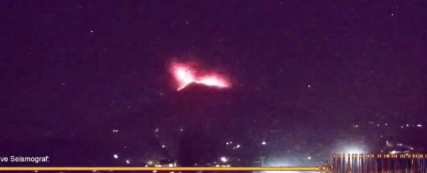 A Volcano in Bali Along The 'Ring of Fire' Erupted on Saturday, And it Looks Terrifying