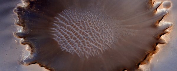 Scientists have observed eerie sand movements on Mars that never happen on Earth
