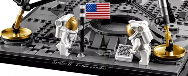 LEGO's Incredible New Apollo 11 Model Recreates The First Moon Landing in Brick Form