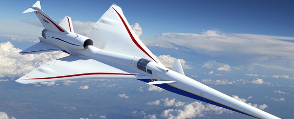NASA's new supersonic jet will be missing a front window