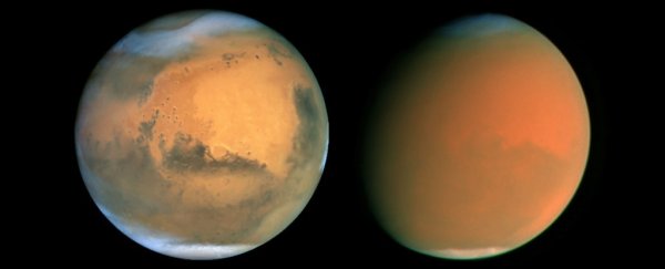 Mars' mysterious, intense dust storms appear to be cyclical - just like Earth's water