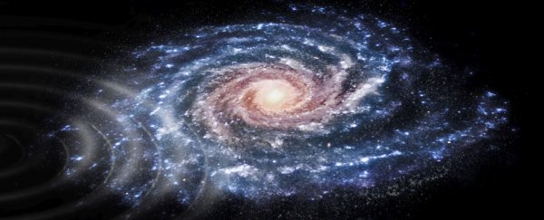 We have detected signs of our Milky Way colliding with another galaxy