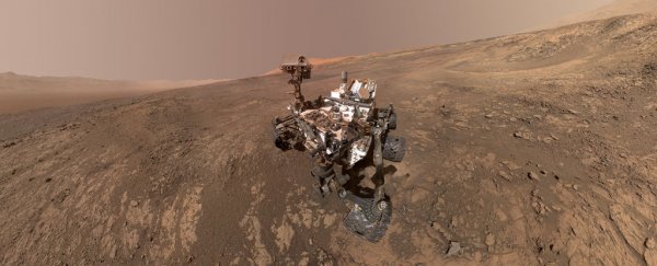 Curiosity has detected a large methane spike on Mars