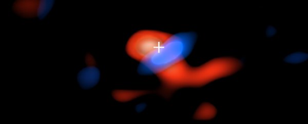 Astronomers detect an eerie ring of gas around our galaxy's supermassive black hole
