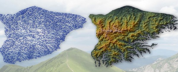 There's a strange, universal beauty in the structure of Earth's mountains