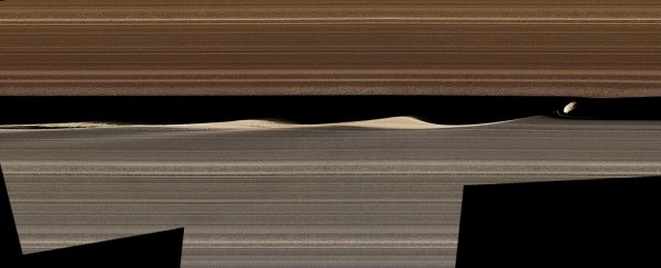 Cassini's breathtaking final images reveal never-before-seen shapes in Saturn's rings