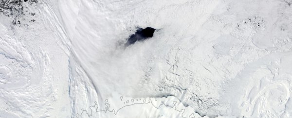 We're starting to figure out why there are mysterious holes in the Antarctic sea ice